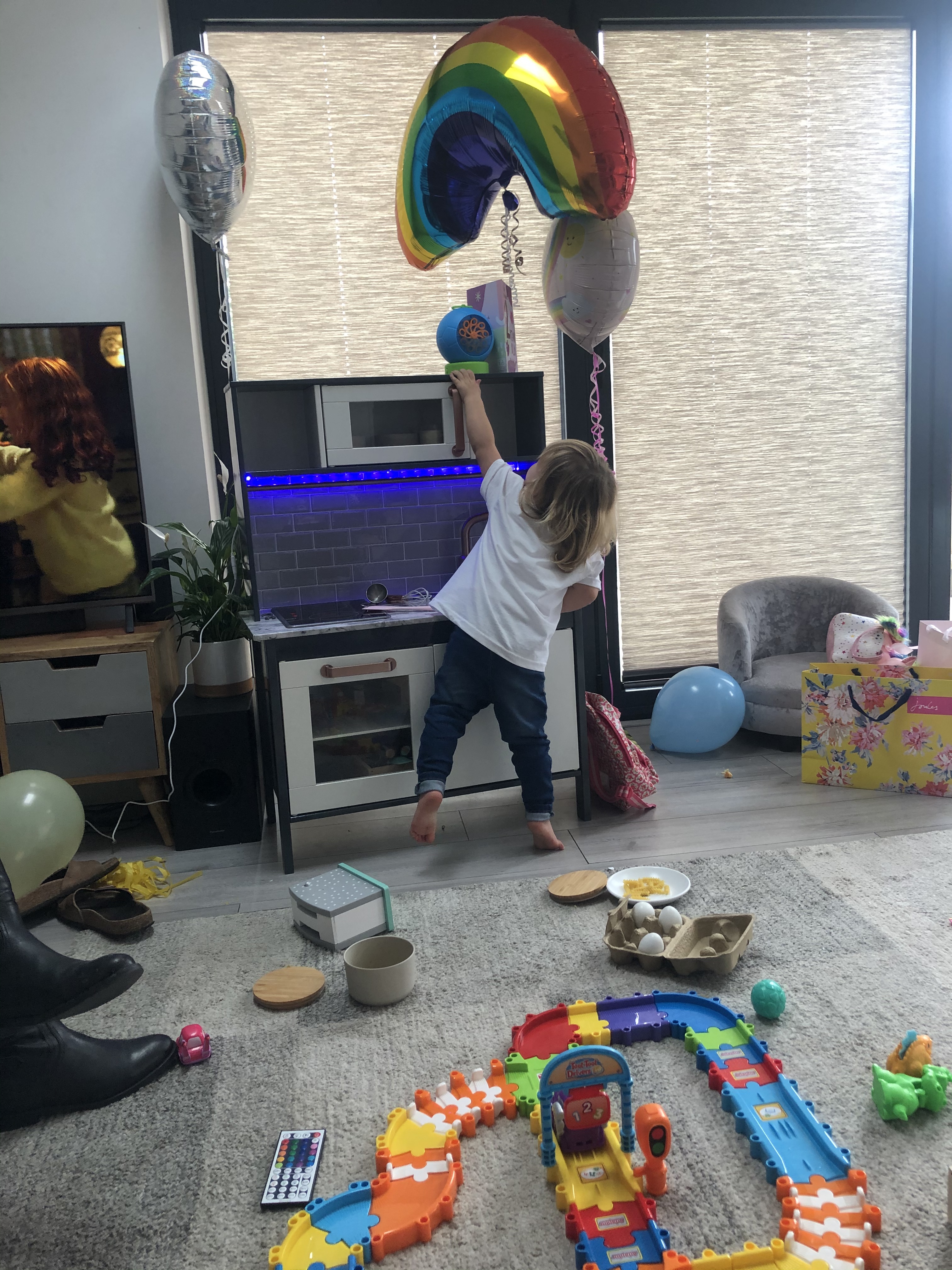 VTech Toot Toot Drivers cars and track in a customer home - customer photo
