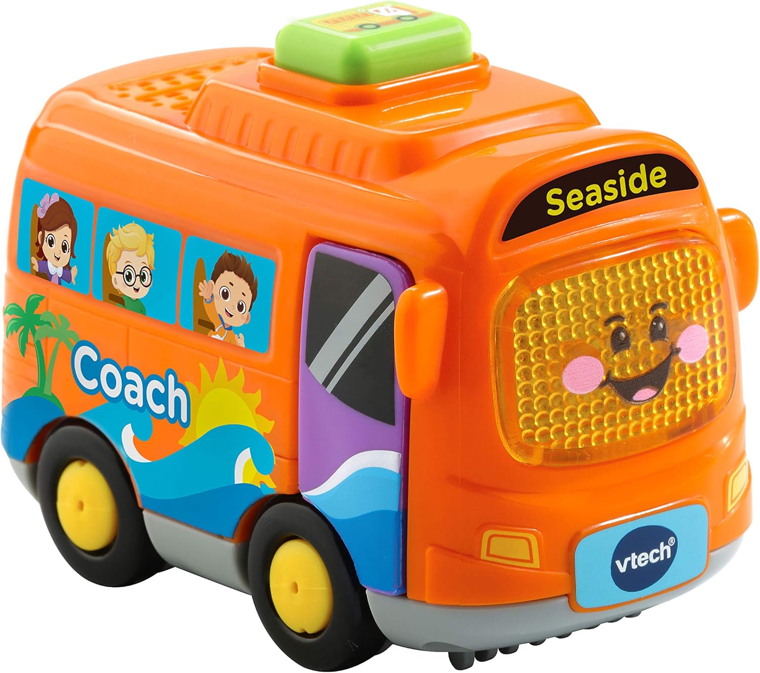 VTech Toot Toot Drivers Coach - interactive toddler toy bus with lights and sounds for pretend play, ages 1-5
