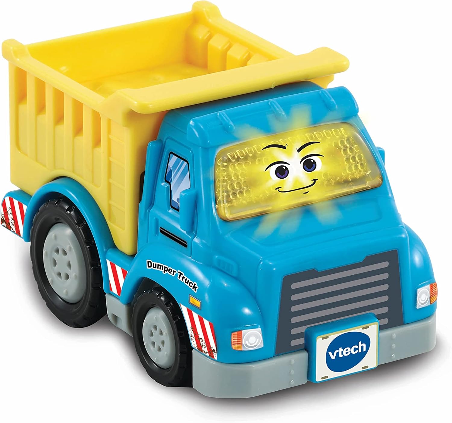 VTech Toot Toot Drivers Dumper Truck - interactive toddler construction toy car with lights and sounds, ages 1-5